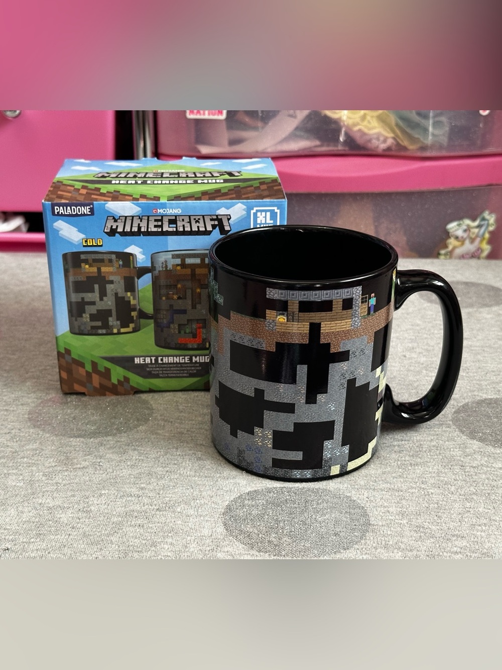 Minecraft Heat Change XL Mug